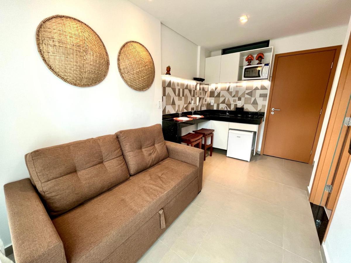 Flat Mobiliado A 15 M Da Praia Ipojuca Luaran gambar